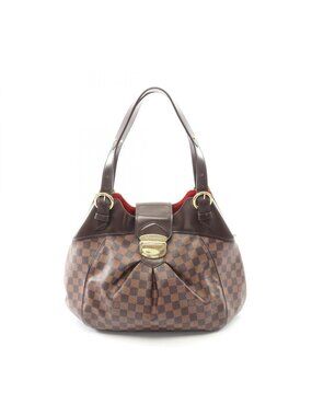 Louis Vuitton Handbag Sistine GM Canvas Leather